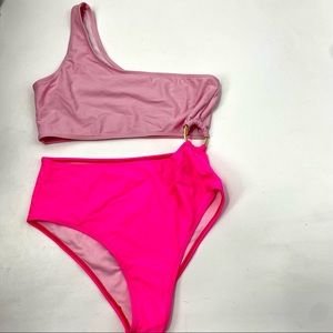 Shein attached two in one piece swimsuit L